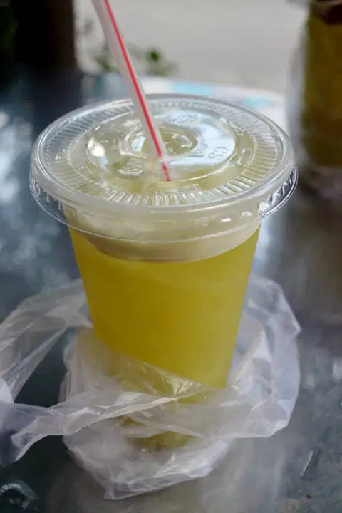 The resultant juice.