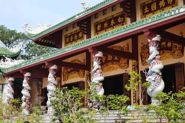 At Chùa Linh Ứng, near Đà Nẵng city.
